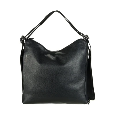 Afbeelding van Mandarina Duck Mellow HOBO Schoudertas, Dames, Maat: One Size, Black