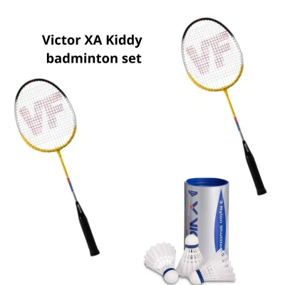 Afbeelding van Victor Badmintonset Vicfun XF Kiddy + shuttles