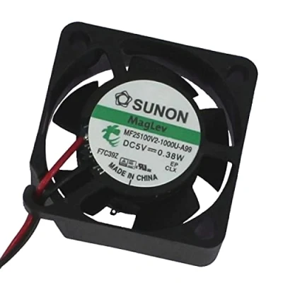 Afbeelding van Ventilator 5V DC 0,33W 25x25x10mm 5,1m3/h 9800U/min Sunon MF25100V21000UA99