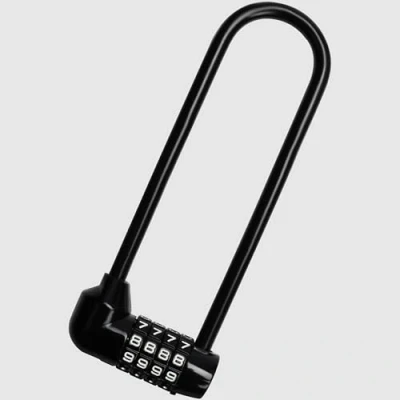 Afbeelding van Kurtzy 4 Cijferige Combinatie Hangslot 16 cm met Lange Ring Zware Kwaliteit Buiten Waterdicht Slot Herzetbare Code Voor Fietsen, Hekken, Mountain Bike, Gym, School, Schuur &amp; Lockers