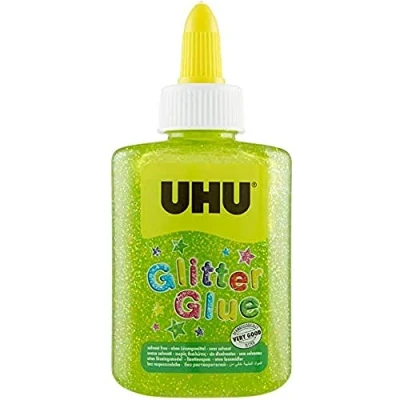 Afbeelding van UHU Glitter lijmfles, 88,5 ml groen