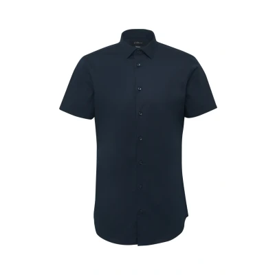 Afbeelding van s.Oliver Black Label Overhemd, Heren, Maat: 38, Navy