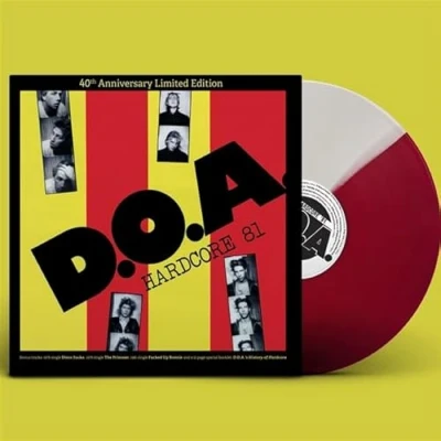 Afbeelding van D.O.A. Hardcore &#039;81 (LP Booklet) (Coloured Vinyl)