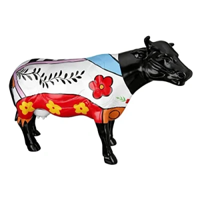 Afbeelding van Casablanca by Gilde Dierfiguur Sculptuur Cow (1 stuk)