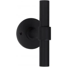 Afbeelding van Formani Piet Boon ONE PBT15V/50 massieve knop vast op rozet mat zwart