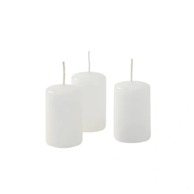Afbeelding van 16 kaarsen, diameter 4 cm, hoogte 5 wit