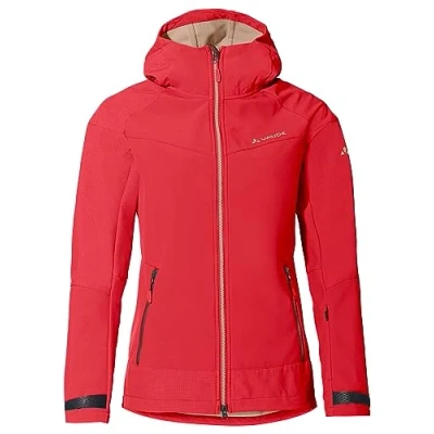 Afbeelding van Vaude All Year Elope Softshelljack Rood 38 Vrouw