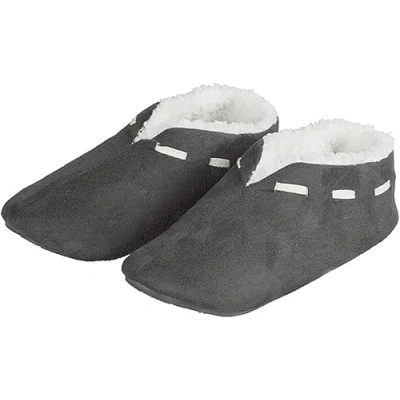 Afbeelding van Morethansocks Spaanse sloffen dames Grijs maat 41/42 Pantoffels 41