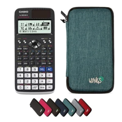 Afbeelding van CALCUSO Basispakket turkoois met Rekenmachine Casio FX 991DE X ClassWiz