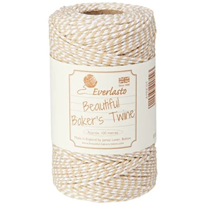 Afbeelding van 100m Everlasto Original &#039;Beautiful Bakers Twine&#039; (ongeveer 2 mm) (abrikoos)