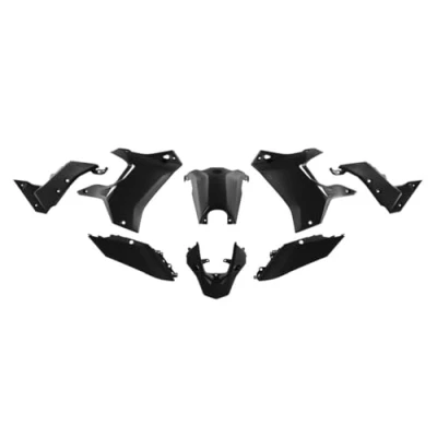 Afbeelding van Plastic kit bekleding compatibel met Yamaha Tenere 700 2019 2024 Rtech Set Racetech Zwart