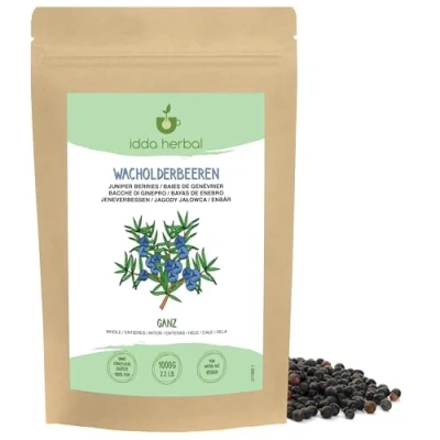 Afbeelding van jeneverbessen (1 kg), 100% zuiver en natuurlijk, zonder suiker, voorzichtig gedroogd toevoegingen