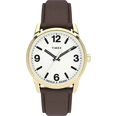 Afbeelding van Timex Easy Reader Herenhorloge Bruin TW2U71500