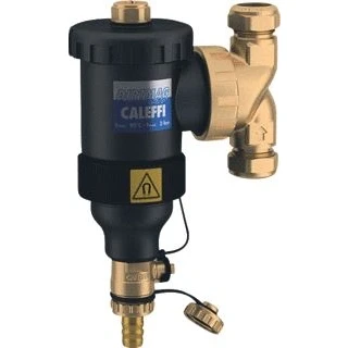 Afbeelding van Caleffi dirtmag vuilafscheider kunststof verticaal 22mm 545302