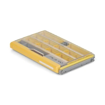 Afbeelding van Plano EDGE 3600 Terminal Tackle Opslag, Grijs en Geel, Inclusief 10 Haakbehouders, Rustrictor Roestbestendige Technologie, Waterdichte Premium Fishing Utility Box, Geel/Grijs