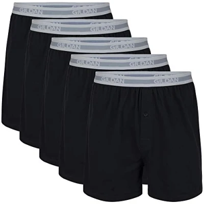 Afbeelding van GILDAN Heren gebreide Boxer Briefs