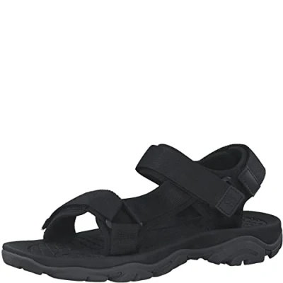 Afbeelding van s.Oliver Heren 5 18200 20 Sandalen, Zwart 001, 41 EU