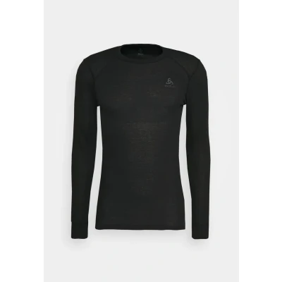 Afbeelding van Ondershirt Odlo Men Bl Top Crew Neck L/S Active Warm Eco Black M