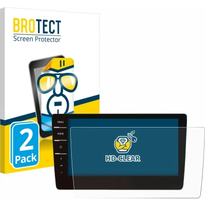 Afbeelding van BROTECT Screenprotector voor Volkswagen Tiguan 2019 Discover Pro 9.2&quot; 2017 Folie Beschermfolie transparant (2 Stuks)