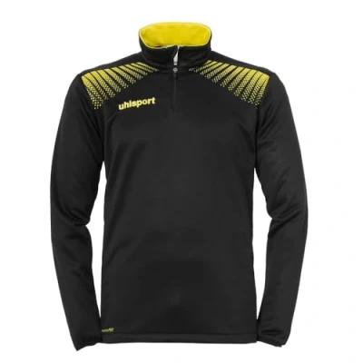 Afbeelding van Uhlsport Goal 1/4 Zip Top Zwart Limoen Geel Maat S