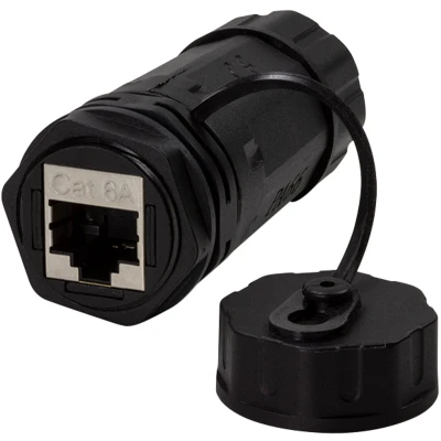 Afbeelding van LogiLink NP0084 kabel connector RJ 45 Zwart