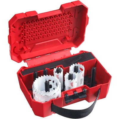 Afbeelding van MILWAUKEE 49223079 hardmetalen gatzagenset HOLE DOZER 9 delig