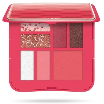 Afbeelding van Pupa Palette S 3D Effect Coral 003 5% korting code PUPA5