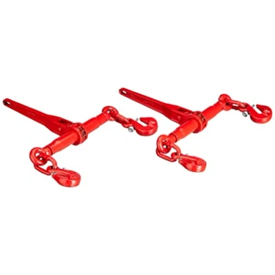 Afbeelding van Dolezych Ratelspanner met verkortingshaak voor 6 mm ketting, LC 2200 daN rood