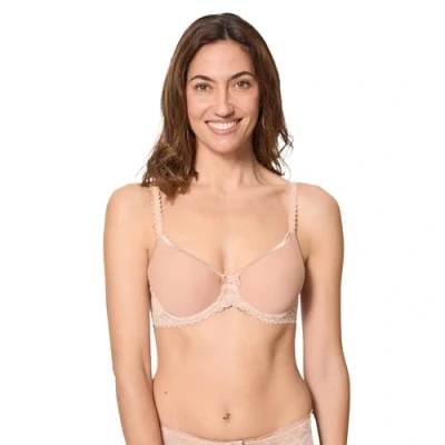 Afbeelding van Playtex Spacer damesbeha met beugel, ademend, microvezel, 1 stuk, Beige, 80C