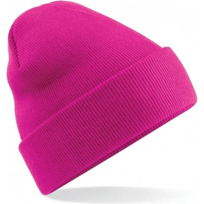 Afbeelding van Basic winter muts fuchsia roze