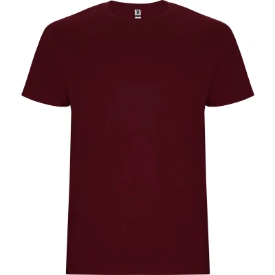 Afbeelding van T shirt unisex met korte mouwen &#039;Stafford&#039; Granate Rood 3XL