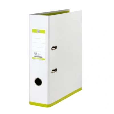 Afbeelding van OXFORD MyColour ordner, formaat A4, uit karton, rug van 8 cm, wit lich