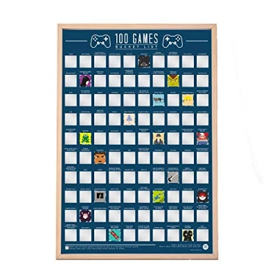 Afbeelding van Gift Republic Scratch Off Poster, multi, eenheidsmaat