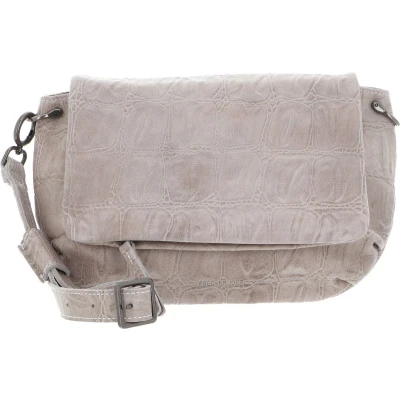 Afbeelding van FREDsBRUDER Leren Schoudertas Crolinchen Flap Bag Oat Beige