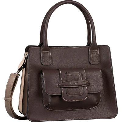 Afbeelding van Gabor Schoudertas Handtas Anouk Zip Shopper Mixed Brown Donkerbruin