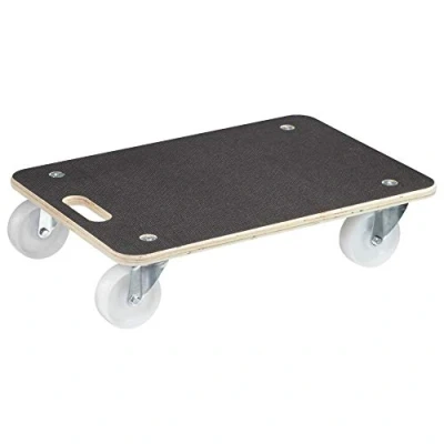 Afbeelding van WAGNER Transport dolly MM 1614 I 59 x 39 cm voor zwaar beladen dozen, apparaten &amp; meubels 400 kg draagvermogen draaggreep antislip oppervlak FSC® gecertificeerd 20161401