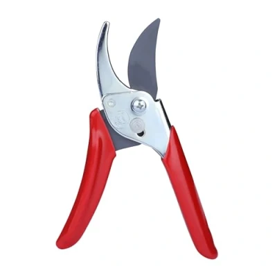 Afbeelding van WOLF Garten RREN Tuinschaar met 2 snijkanten, aluminium snoeischaar basic, Rood, 39.5 x 7.84 3 cm