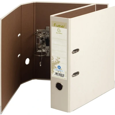 Afbeelding van Ordner bekleed met papier, hefboom en rug 80 mm, Forever A4 maxi