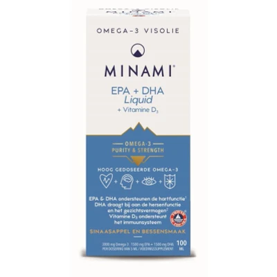 Afbeelding van Minami EPA + DHA Liquid vitamine D3 100ml