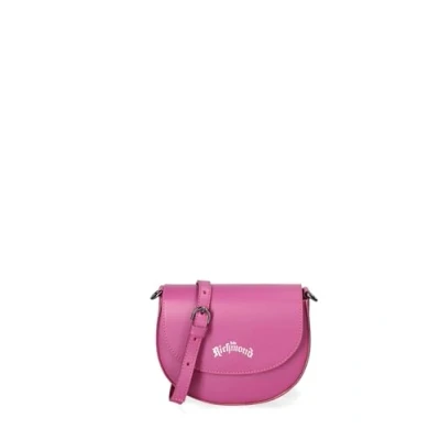 Afbeelding van John Richmond Schoudertas, Dames, Maat: One Size, Fuchsia and dark grey