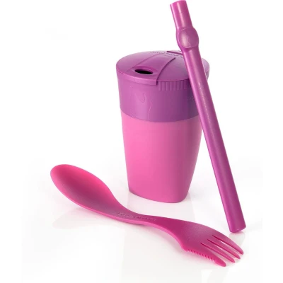 Afbeelding van Light My Fire ReKit Spork, beker en rietje rose