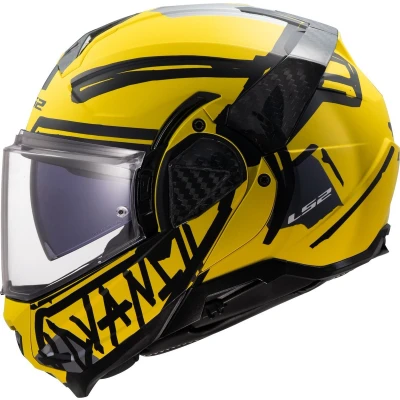 Afbeelding van LS2 FF910 Advant II Tape Helm, geel, afmeting XS voor man