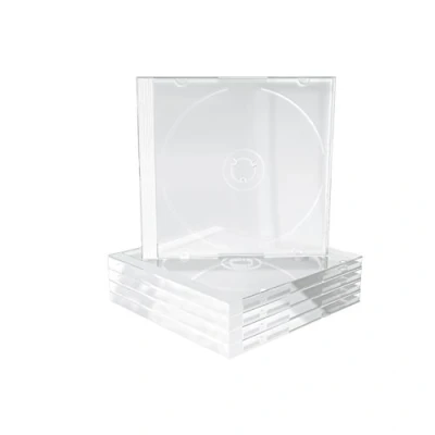 Afbeelding van CD Jewelcase for 1 disc, 10.4mm, transparent tray