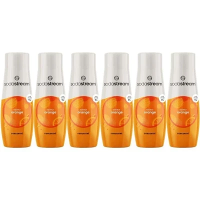 Afbeelding van SODASTREAM Concentrates Verpakking van 6 sinaasappelconcentraten Tot 54 liter dranken 440 ml
