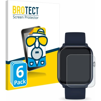 Afbeelding van BROTECT (6 Stuks) Antireflecterende Beschermfolie voor ICE Watch Smart junior 2.0 Anti Glare Screen Protector, Mat, Ontspiegelend