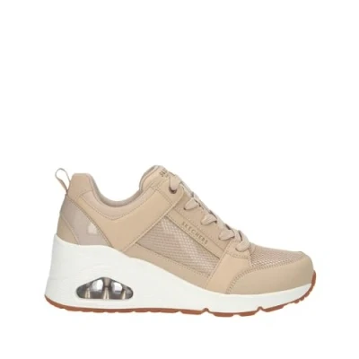 Afbeelding van Skechers Dames Uno Wedge Sneaker, natuurlijk, 37 EU