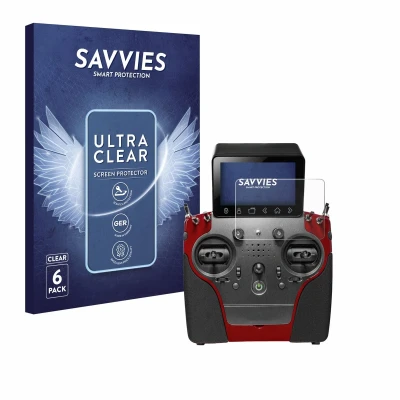 Afbeelding van Savvies Screenprotector voor PowerBox Systems Atom Folie Beschermfolie transparant (6 Stuks)