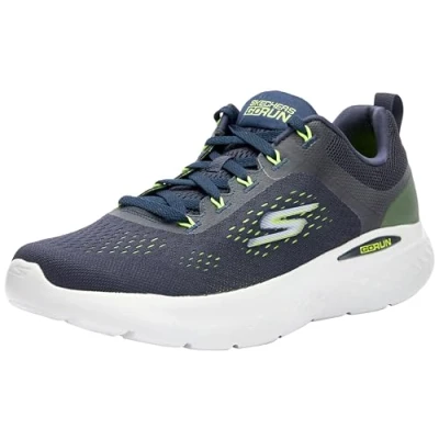 Afbeelding van Skechers Performance GO RUN LITE Sportieve wandelschoenen navy/lime, Heren, Maat: 41, Navy/lime Textiel