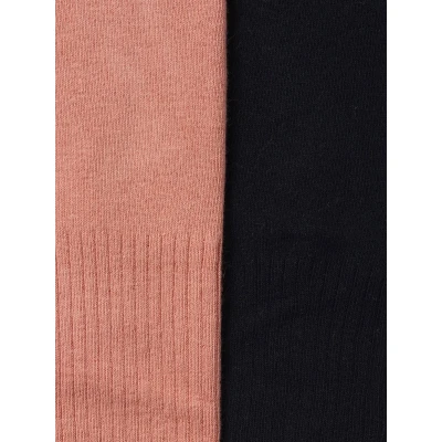 Afbeelding van Vertbaudet Set met 2 paar maillots in geribd tricot voor baby