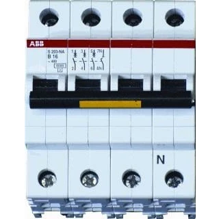 Afbeelding van ABB S203 K16NA INSTAUTOM 3PN 16A K KAR